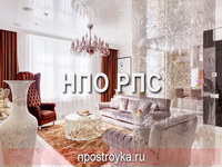 глянцевый натяжной потолок фото